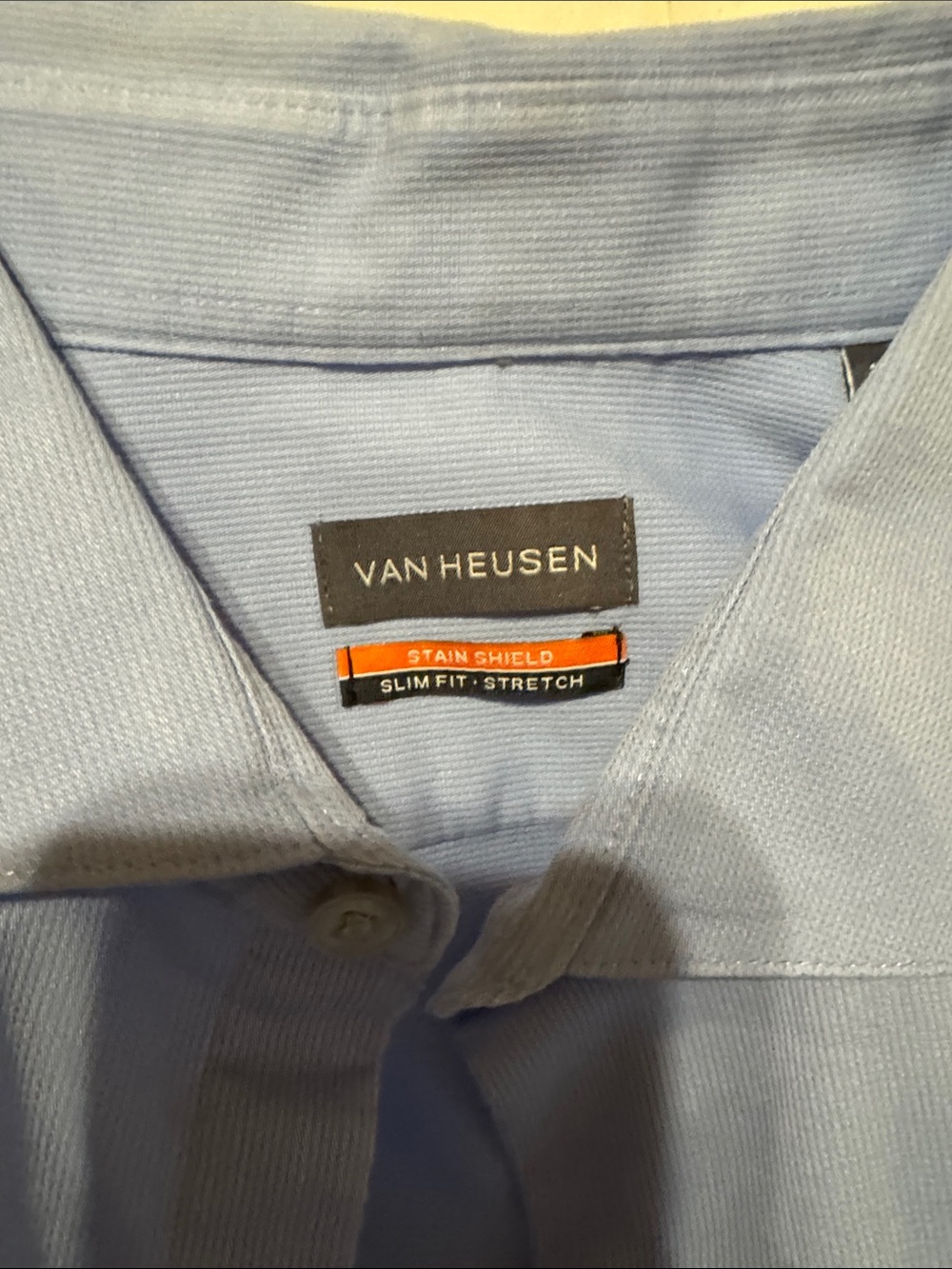 Van Heusen Light Blue Slim Fit Dress Shirt